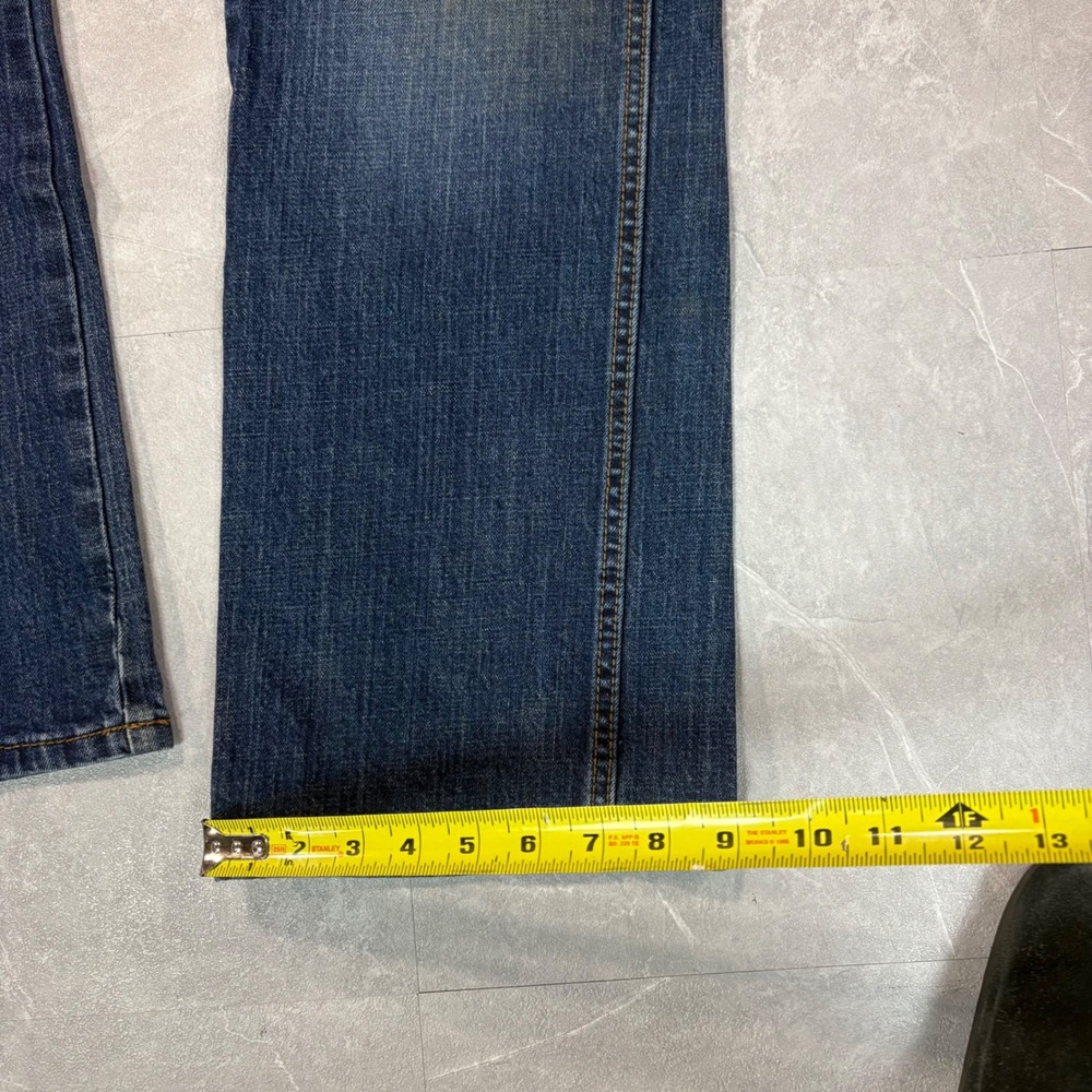 Wrangler Retro Relaxed Boot Jeans Mens 36x30 Blue Denim 10WRT20JH Medium Wash - Picture 6 of 7